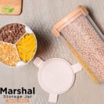 3 Compartment Storage Jar | 2200ml - Image 3