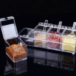 Smart Crystal Seasoning Box with 4 Sections - Image 2