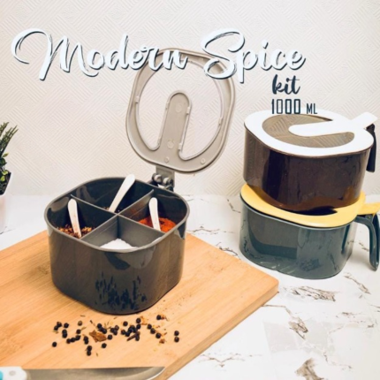Grid Spice Jar