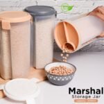 Compartment Storage Jar