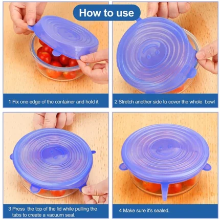 Silicone Stretch Lids Set