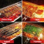 BBQ Stainless Steel Hand Grill - Image 3