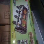 Electric Barbecue Grill with 4 Mini Pans