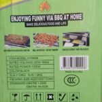 Electric Barbecue Grill with 4 Mini Pans