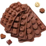Easy-Release Heart Silicone Chocolate Mold