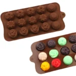 Easy-Release Heart Silicone Chocolate Mold