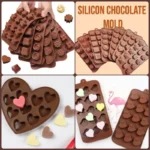 Easy-Release Heart Silicone Chocolate Mold